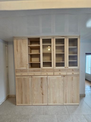 Meuble salon en frêne 